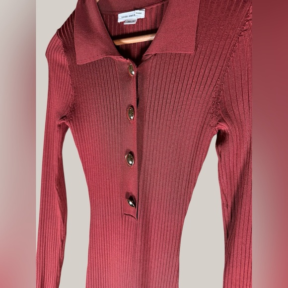 Good American Polo Midi Dress - Picture 6 of 15